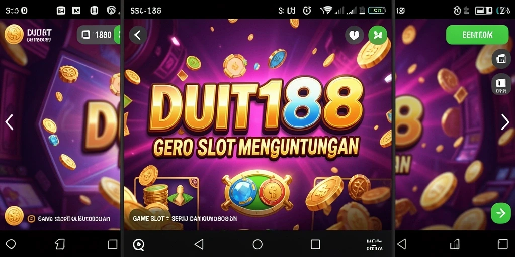 Tampilan menarik dari gameplay slot di DUIT188.