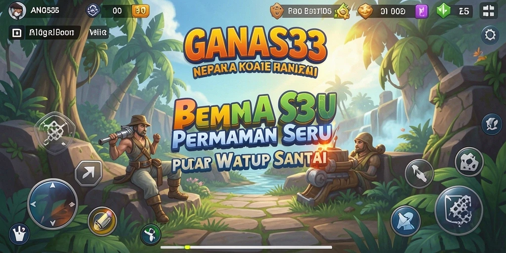 Tampilan gameplay seru dan menarik dari GANAS33.