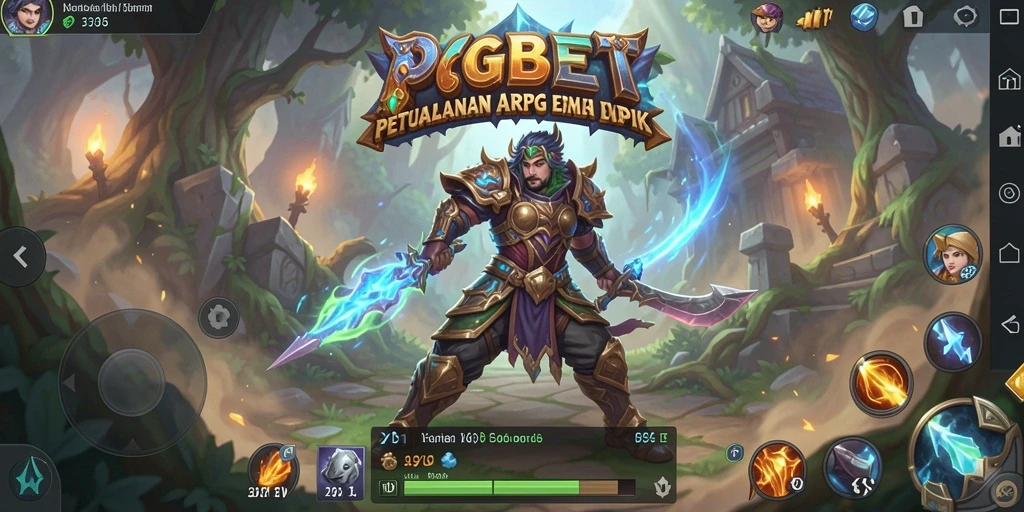 Tampilan gameplay ARPG yang menegangkan dan mendebarkan di PGBET.