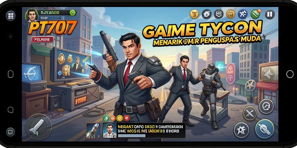 Tampilan menarik dari gameplay PT707 yang menyenangkan.