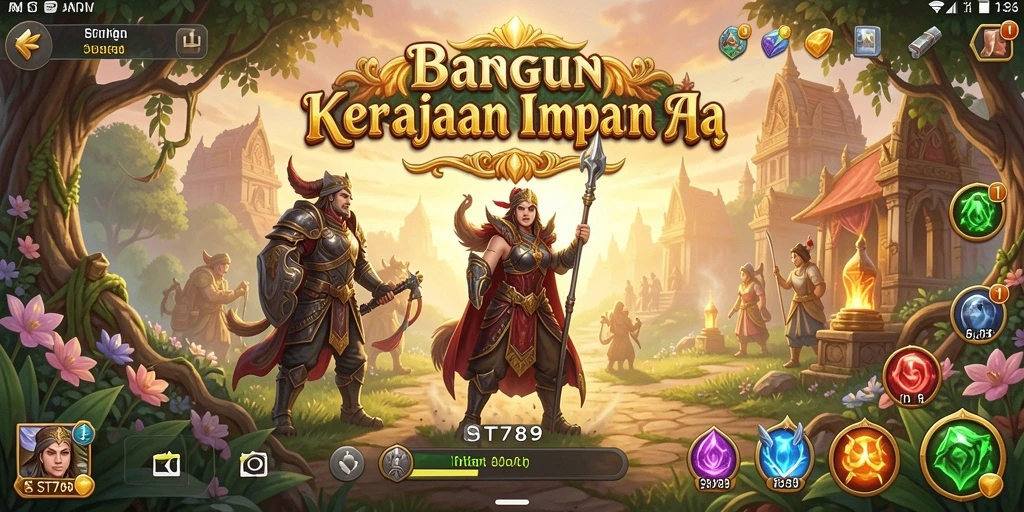 Tampilan gameplay ST789 yang menarik dan strategis.